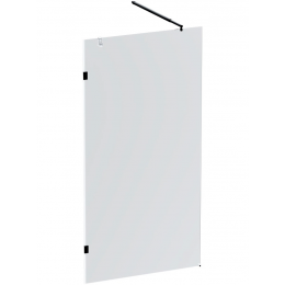 Душевая перегородка AM.PM X-Joy 100x195 см. профиль черный, стекло прозрачное 8 мм.