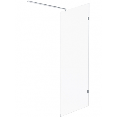 Душевая перегородка AM.PM X-Joy 80x195 см. профиль хром, стекло прозрачное 6 мм. купить с доставкой. 100% Оригинал. Гарантия!