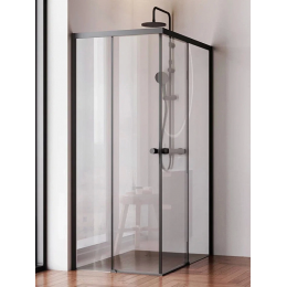 Душевое ограждение AM.PM X-Joy 120x80 см. профиль черный, стекло прозрачное Душевое ограждение AM.PM X-Joy 120x80 см. профиль черный, стекло прозрачное