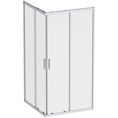 Душевое ограждение AM.PM Gem 100x100 см. профиль хром, стекло прозрачное купить с доставкой. 100% Оригинал. Гарантия!