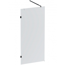 Душевая перегородка AM.PM X-Joy 90x195 см. профиль черный, стекло прозрачное