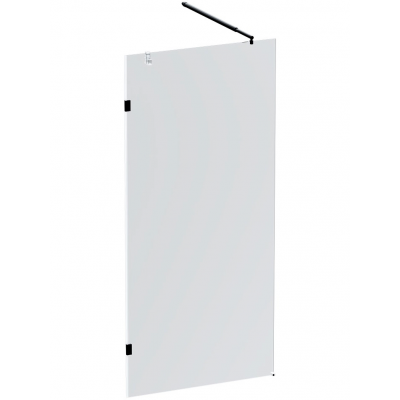 Душевая перегородка AM.PM X-Joy 90x195 см. профиль черный, стекло прозрачное купить с доставкой. 100% Оригинал. Гарантия!