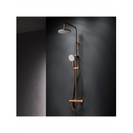 Душевая стойка AM.PM X-Joy F0785A444 розовое золото