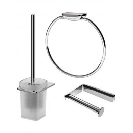 Набор аксессуаров AM.PM Inspire V2.0 AK50T0803W хром Набор аксессуаров AM.PM Inspire V2.0 AK50T0803W хром