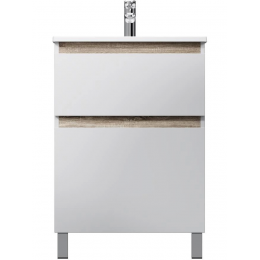 Тумба с раковиной AM.PM X-Joy 60 M85A-FSX0602WG-WCC0602WG белый глянец Тумба с раковиной AM.PM X-Joy 60 M85A-FSX0602WG-WCC0602WG белый глянец