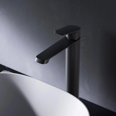 Смеситель для раковины AM.PM Func F8F92022 черный купить с доставкой. 100% Оригинал. Гарантия!