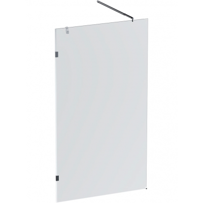 Душевая перегородка AM.PM X-Joy 110x195 см. профиль хром, стекло прозрачное 8 мм. купить с доставкой. 100% Оригинал. Гарантия!