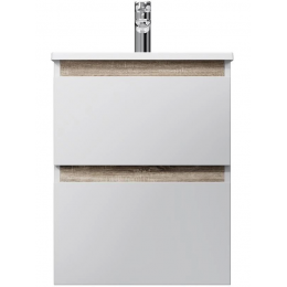 Тумба с раковиной AM.PM X-Joy 50 M85A-FHX0502WG-WCC0502WG белый глянец Тумба с раковиной AM.PM X-Joy 50 M85A-FHX0502WG-WCC0502WG белый глянец