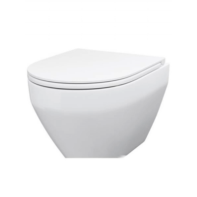 Унитаз подвесной с сиденьем микролифт AM.PM Spirit V2.0 C701700SC белый безободковый купить с доставкой. 100% Оригинал. Гарантия!