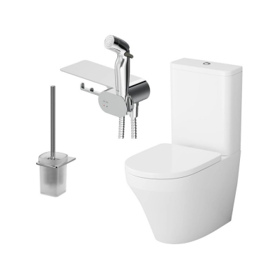 Унитаз-компакт напольный с бачком и сиденьем микролифт AM.PM Inspire V2.0 CK50C1704W белый с гигиеническим душем купить с доставкой. 100% Оригинал. Гарантия! Унитаз-компакт напольный с бачком и сиденьем микролифт AM.PM Inspire V2.0 CK50C1704W белый с гигиеническим душем купить с доставкой. 100% Оригинал. Гарантия!