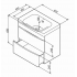 Тумба под раковину AM.PM Like 65 M80FHX0652WG белая купить с доставкой. 100% Оригинал. Гарантия!
