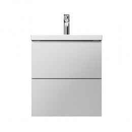 Тумба с раковиной AM.PM Gem 50 M90-FHX0502WG-WCC0502WG белый глянец Тумба с раковиной AM.PM Gem 50 M90-FHX0502WG-WCC0502WG белый глянец