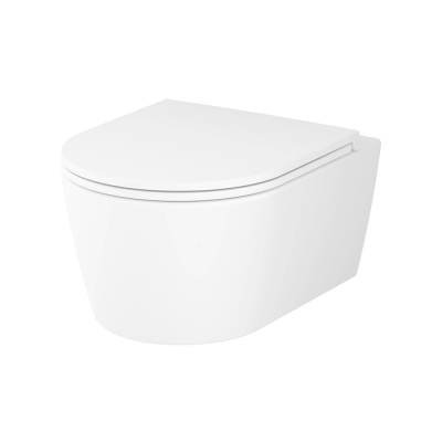 Унитаз подвесной с сиденьем микролифт AM.PM Func C8F1700MWSC безободковый купить с доставкой. 100% Оригинал. Гарантия!