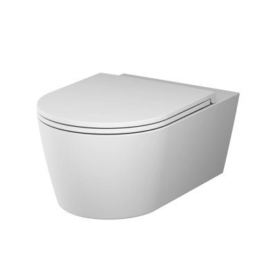 Унитаз подвесной с сиденьем микролифт AM.PM Func C8F1701MWSC безободковый купить с доставкой. 100% Оригинал. Гарантия!