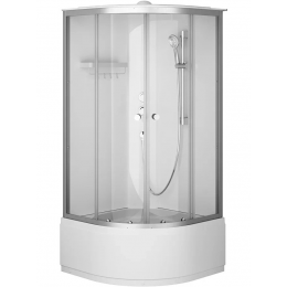 Душевая кабина AM.PM X-Joy 90x90 W94C-401A-090MT профиль хром, стекло прозрачное Душевая кабина AM.PM X-Joy 90x90 W94C-401A-090MT профиль хром, стекло прозрачное