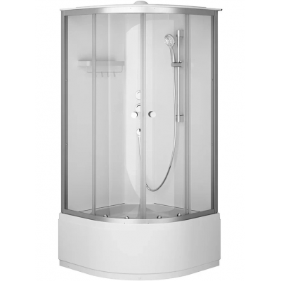 Душевая кабина AM.PM X-Joy 90x90 W94C-401A-090MT профиль хром, стекло прозрачное купить с доставкой. 100% Оригинал. Гарантия!