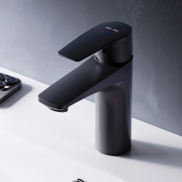 Смеситель для раковины AM.PM Gem F90A02122 черный