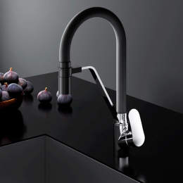 Смеситель для кухни AM.PM Like F8007802 черный