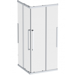 Душевое ограждение AM.PM Func 90x90 см. профиль хром, стекло прозрачное Душевое ограждение AM.PM Func 90x90 см. профиль хром, стекло прозрачное