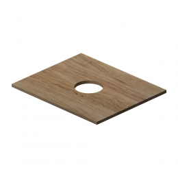 Столешница AM.PM Func 60 M8FST0600OF темное дерево