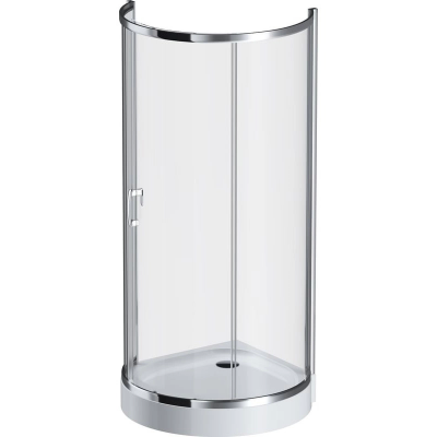 Душевое ограждение AM.PM Like 95x95 см. профиль хром, стекло прозрачное купить с доставкой. 100% Оригинал. Гарантия!