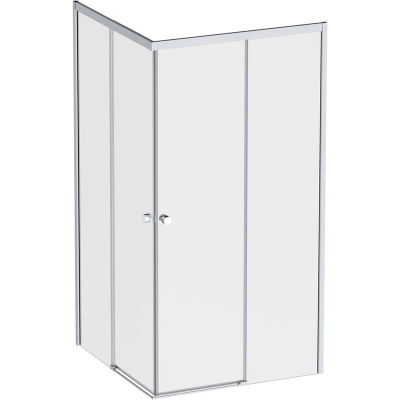 Душевой уголок AM.PM X-Joy 100 см. профиль хром, стекло прозрачное купить с доставкой. 100% Оригинал. Гарантия!