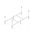 Каркас для ванны AM.PM X-Joy 160x70 W94A-160-070W-R серый купить с доставкой. 100% Оригинал. Гарантия!
