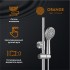 Душевая система Orange Thermo T02S3-911cr термостат с изливом, хром