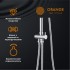 Душевая система Orange S09cr хром