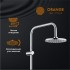 Душевая система Orange S09cr хром