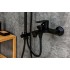 Душевая система Orange Aristo M19-944b смеситель с изливом, черный матовый