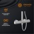 Душевая система Orange Thermo T02S3-912cr c термостатом, хром