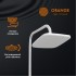 Душевая система Orange Aristo M19-944w смеситель с изливом, белый