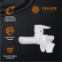 Душевая система Orange Aristo M19-944w смеситель с изливом, белый