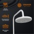 Orange Aristo M19-932w душевая система смеситель с изливом, белый