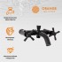 Душевая система Orange Mia M34-933b смеситель с изливом, черный матовый