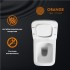 Унитаз подвесной Orange C06-100w сиденье с микролифтом