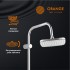 Душевая система Orange Merci M13-944cr смеситель с изливом, хром