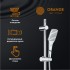 Душевая система Orange S10cr хром
