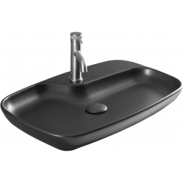 Раковина накладная Allen Brau Liberty 70 4.32011.31 черный