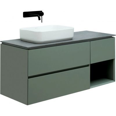 Тумба под раковину Allen Brau Infinity 120 1.21005.CGM L олива матовый купить с доставкой. 100% Оригинал. Гарантия!