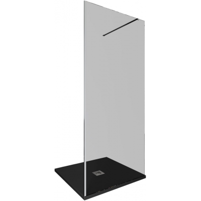 Душевая перегородка Allen Brau Infinity 90 см. профиль серебро, стекло прозрачное купить с доставкой. 100% Оригинал. Гарантия!