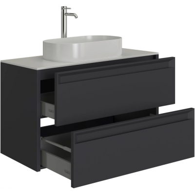 Тумба под раковину Allen Brau Fantasy 80 1.11001.AM 2.0 антрацит матовый купить с доставкой. 100% Оригинал. Гарантия!