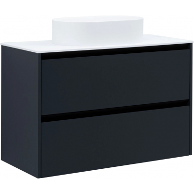 Тумба под раковину Allen Brau Activity 100 1.34006.AM антрацит матовый/черный браш купить с доставкой. 100% Оригинал. Гарантия!