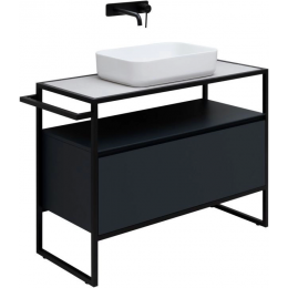 Тумба под раковину Allen Brau Priority 100 1.31003.AM антрацит матовый