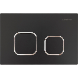 Кнопка смыва Allen Brau EVO O 9.2EV02.31 черный Кнопка смыва Allen Brau EVO O 9.2EV02.31 черный