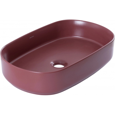 Раковина накладная Allen Brau Fantasy 55 4.11022.BD красный купить с доставкой. 100% Оригинал. Гарантия!