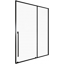Душевая дверь в нишу Allen Brau Fantasy 150 см. профиль черный, стекло прозрачное Душевая дверь в нишу Allen Brau Fantasy 150 см. профиль черный, стекло прозрачное