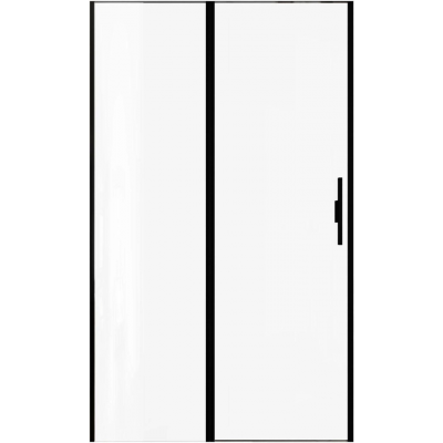 Душевая дверь в нишу Allen Brau Priority 120 см. профиль черный, стекло прозрачное купить с доставкой. 100% Оригинал. Гарантия!