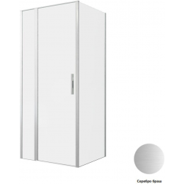 Душевой уголок Allen Brau Priority 90x80 серебро